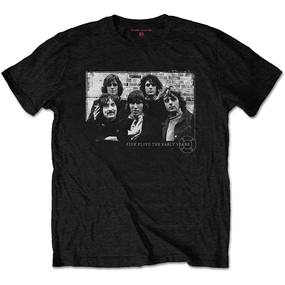 Pink Floyd The Early Years 5 Piece Mens T Shirt