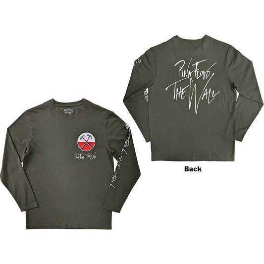 Pink Floyd The Wall Hammers Logo Long Sleeve Shirt