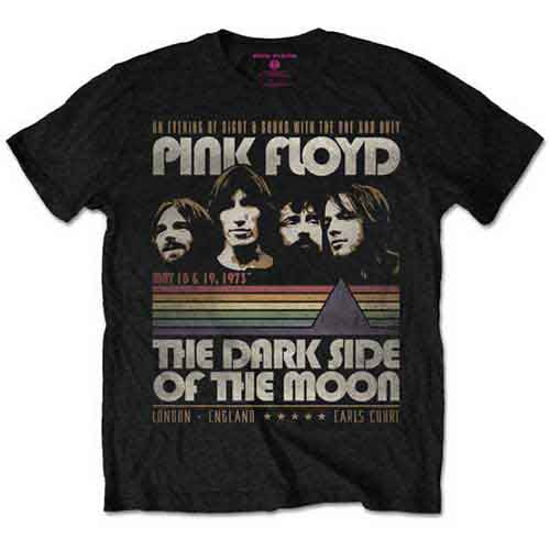 Pink Floyd Vintage Stripes Mens T Shirt