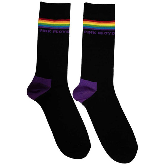 Pink Floyd Wide Stripes Socks Black