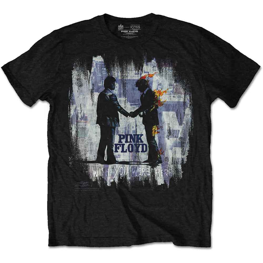 Pink Floyd Wish You Were Here Painting Mens T Shirt