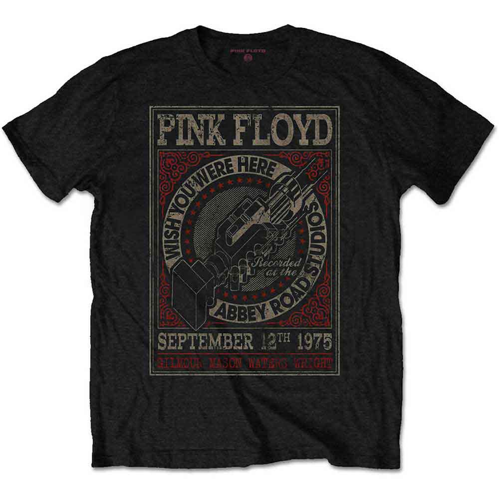 Pink Floyd WYWH Abbey Road Studios Mens T Shirt