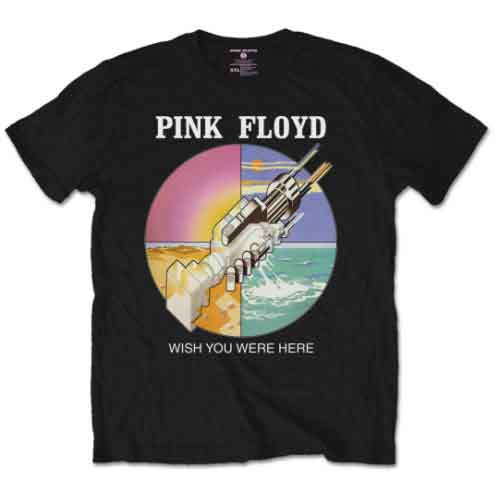 Pink Floyd WYWH Circle Icons Mens T Shirt