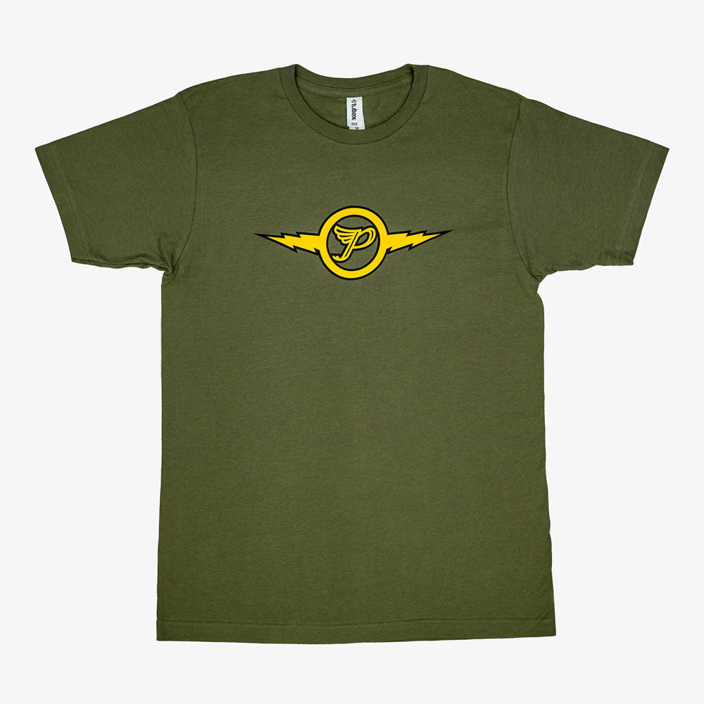 Pixies Lightning Mens T Shirt Green