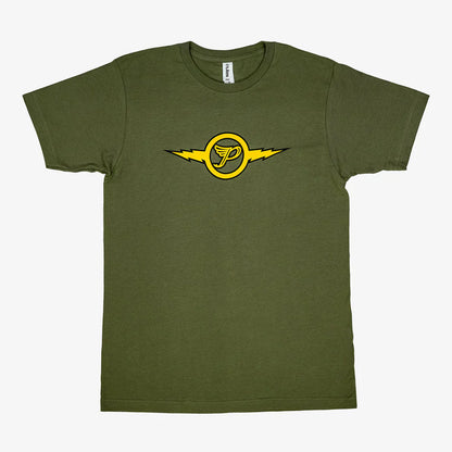Pixies Lightning Mens T Shirt Green