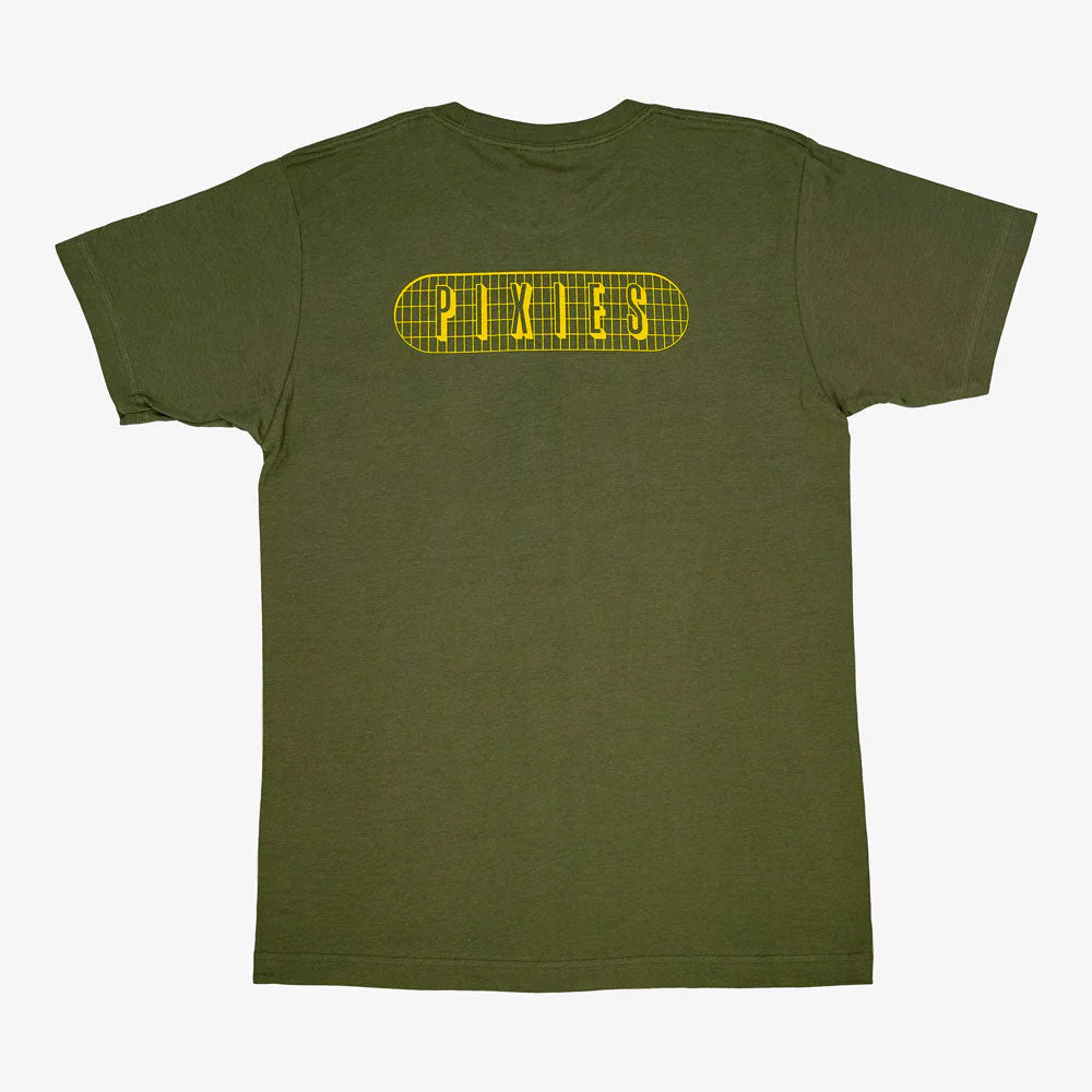 Pixies Lightning Mens T Shirt Green