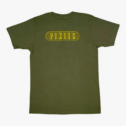 Pixies Lightning Mens T Shirt Green