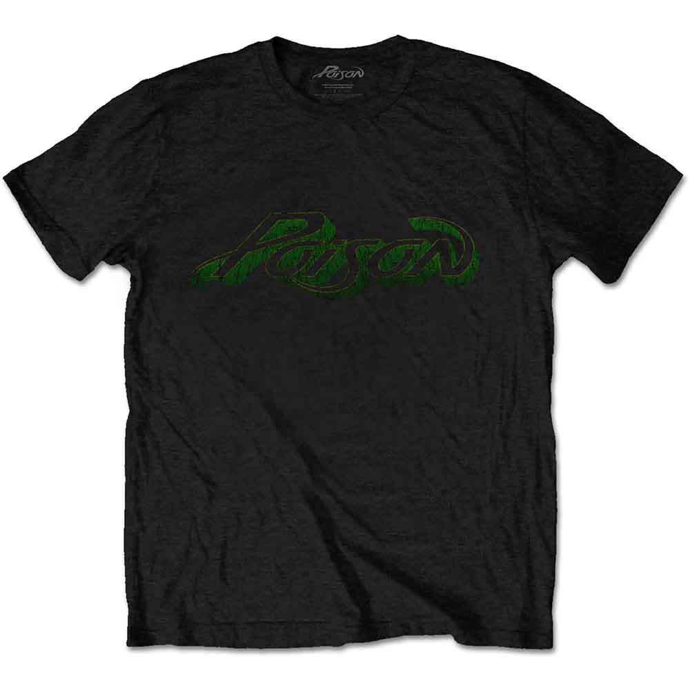 Poison Vintage Logo Mens T Shirt