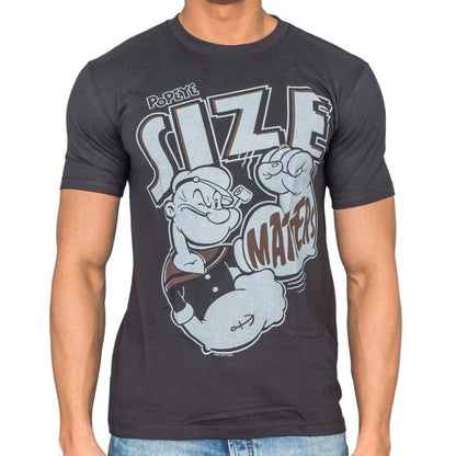 Popeye Size Matters Big Arms T Shirt