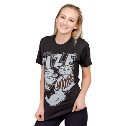 Popeye Size Matters Big Arms T Shirt