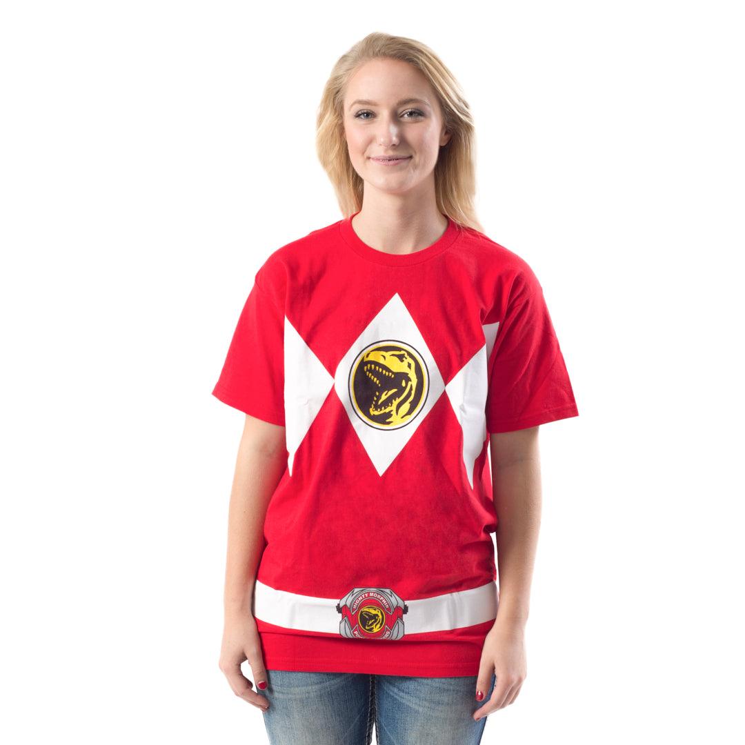 Power Rangers Costume Adult T Shirt