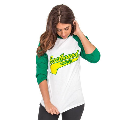 Powers 55 Raglan Baseball Adult T Shirt