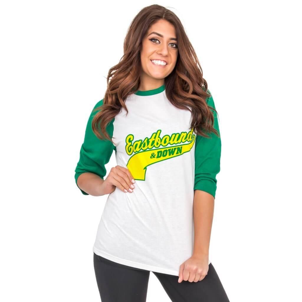 Powers 55 Raglan Baseball Adult T Shirt