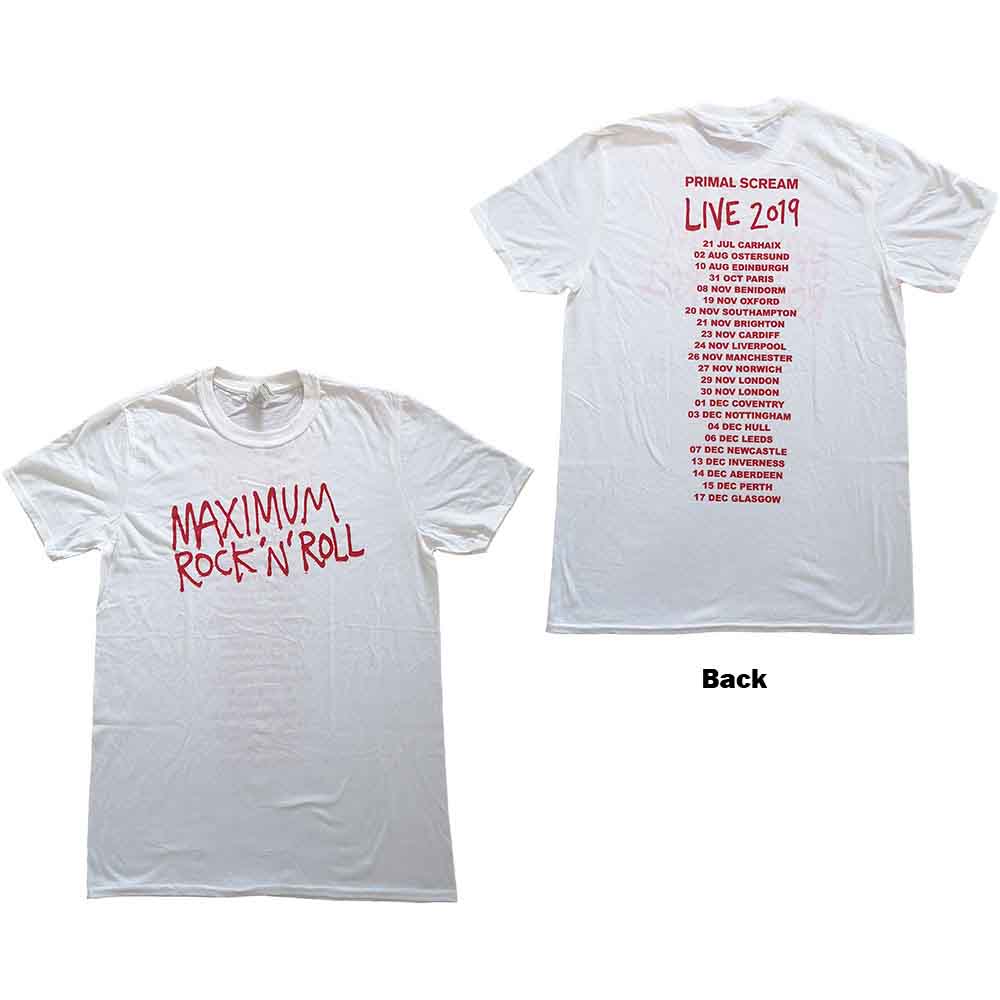 Primal Scream Maximum RnR Mens T Shirt
