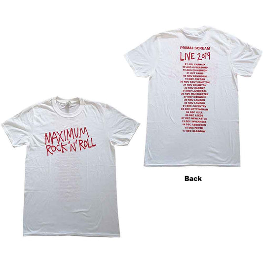 Primal Scream Maximum RnR Mens T Shirt