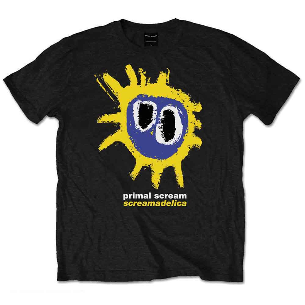 Primal Scream Screamadelica Yellow Mens T Shirt