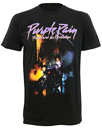 Prince Purple Rain Mens T Shirt Black