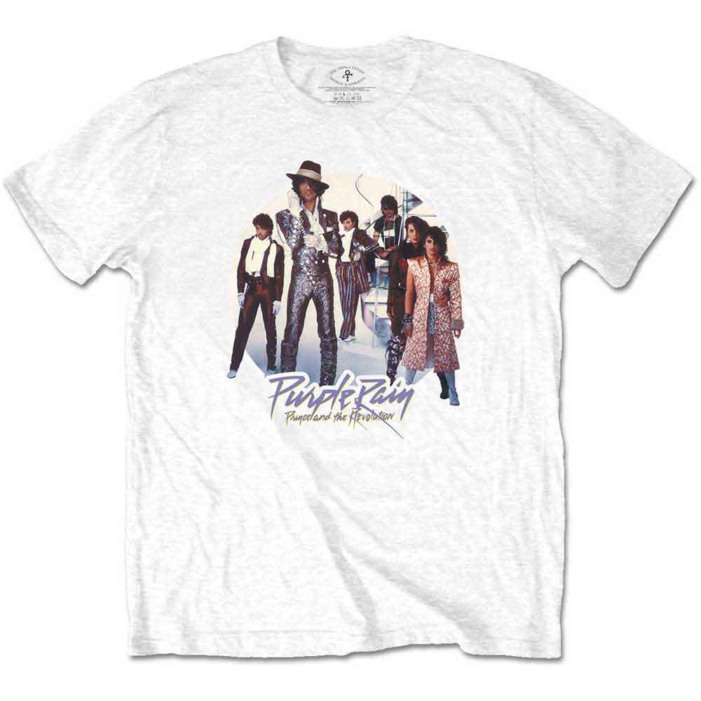 Prince Purple Rain Circle Mens T Shirt