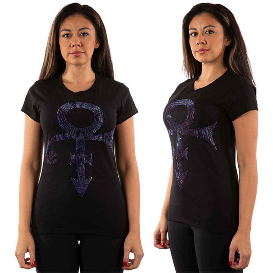 Prince Purple Symbol Womens T Shirt