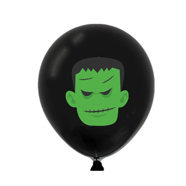 Halloween Latex Balloons Cartton Skull Spieder