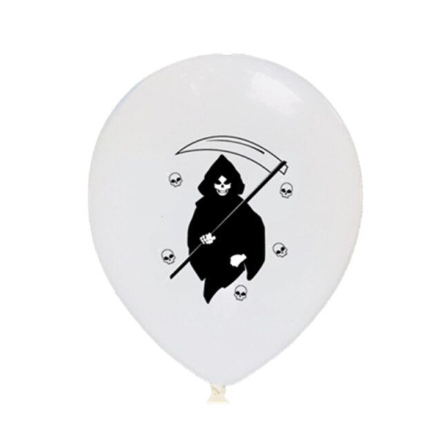 Halloween Latex Balloons Cartton Skull Spieder