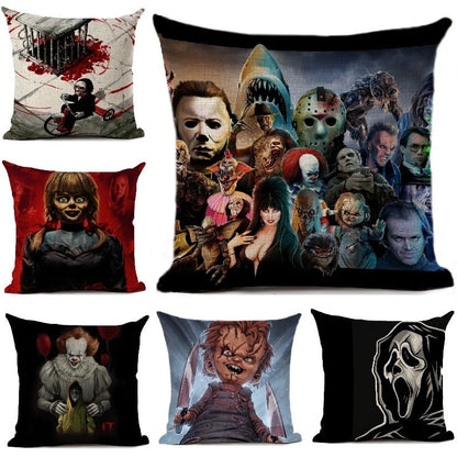 Halloween Horror Cushion Cover Chucky
