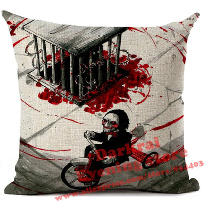 Halloween Horror Cushion Cover Chucky