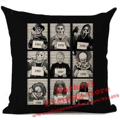 Halloween Horror Cushion Cover Chucky