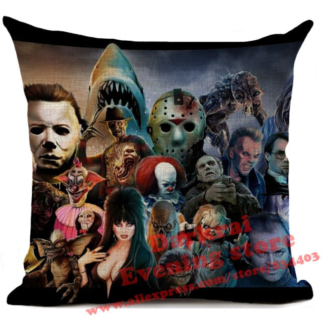 Halloween Horror Cushion Cover Chucky