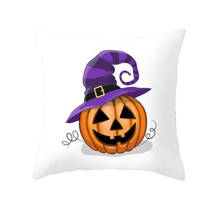 Halloween Pillow Case Halloween Pumpkin Owl Decorative