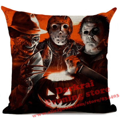 Halloween Horror Cushion Cover Chucky