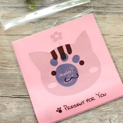 Cute Self-Adhesive Candy Plastic Bag
