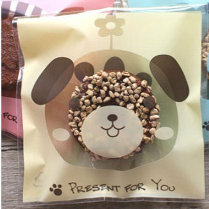 Cute Self-Adhesive Candy Plastic Bag