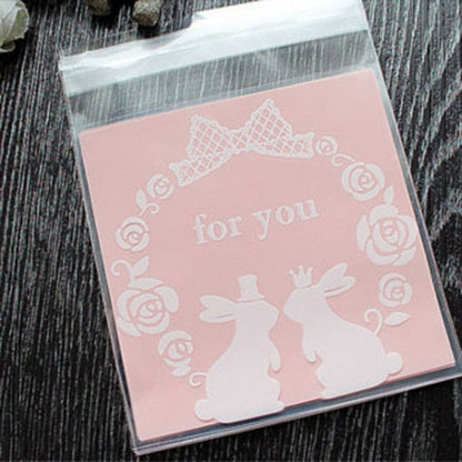 Cute Self-Adhesive Candy Plastic Bag