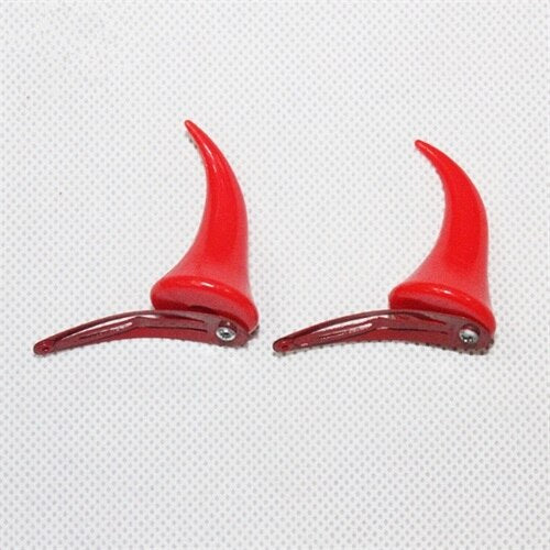 Halloween Devil Horns Hair Clip