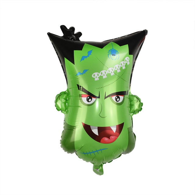 Halloween Pumpkin Ghost Spider Balloons