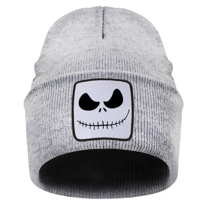 Jack Skellington Print Knitted Cap