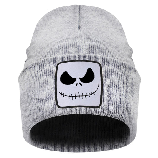 Jack Skellington Print Knitted Cap