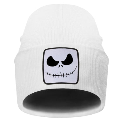Jack Skellington Print Knitted Cap