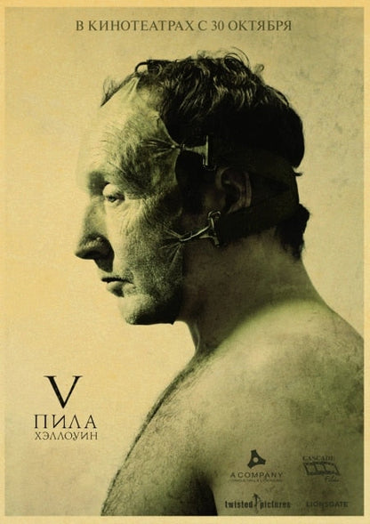 Saw Classic Horror Film Posters