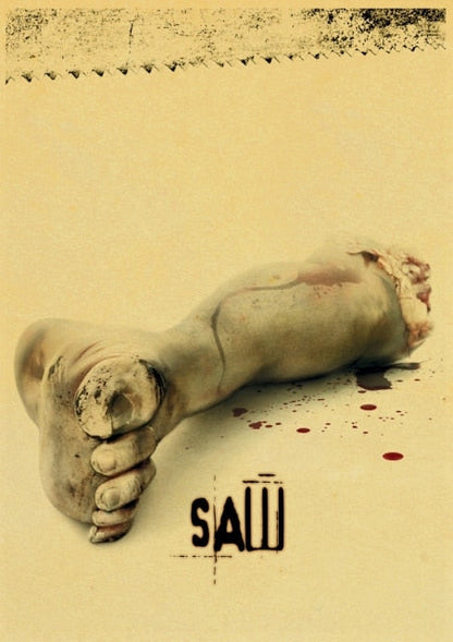 Saw Classic Horror Film Posters