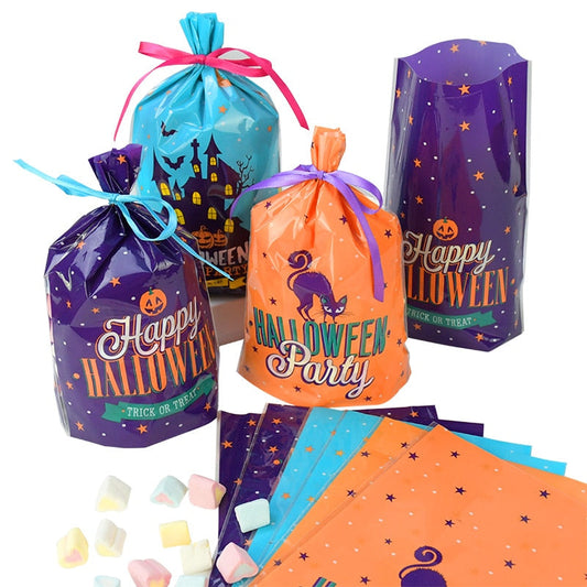 Self-adhesive Plastic Bags Halloween Party