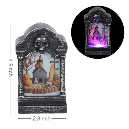 Gravestone Shape Halloween LED Light