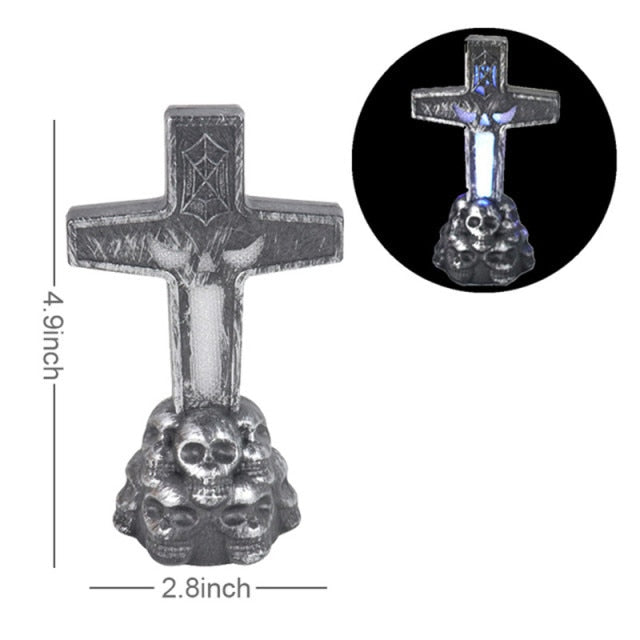 Gravestone Shape Halloween LED Light