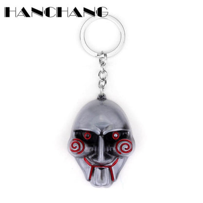 Saw Movie Mask Keychain