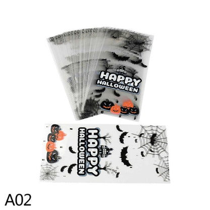 Candy Bag  Pumpkin Ghost Cookie