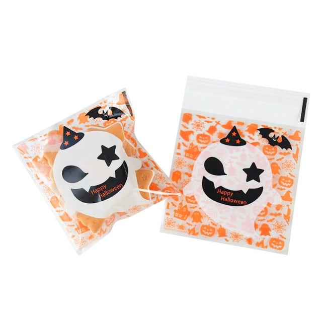 Happy Halloween Candy Bag Gift Cookie