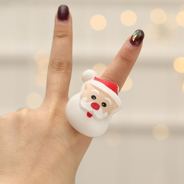 Square Night Bling Ring Led Party Music