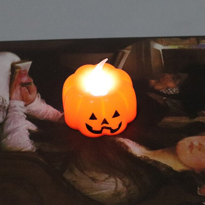 Pumpkin Candle Lights Halloween Decoration Lights