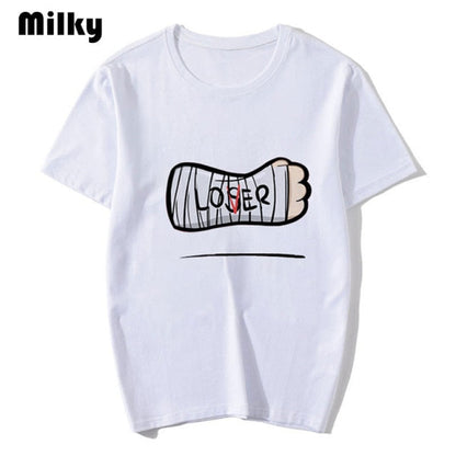 Casual Short Sleeve It Inspired T-Shirt